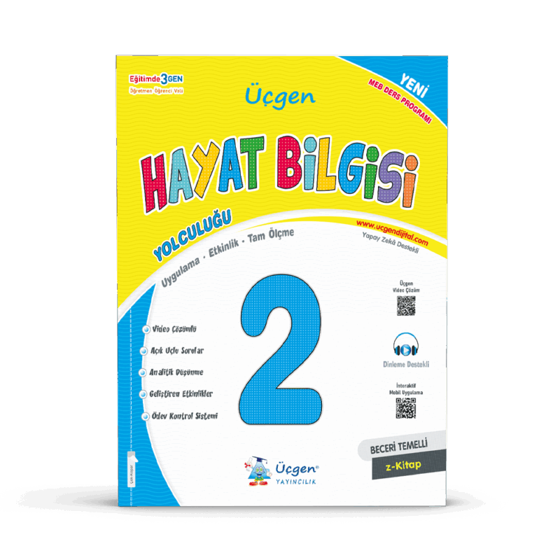 2.SINIF – BECERİ TEMELLİ İLKOKUL SETİ (Türkçe-Matematik-Hayat-Ölçme ve İzleme-Hafta Sonu) - Görsel 5