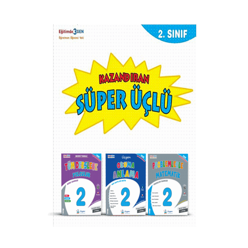 2. SINIF - SÜPER ÜÇLÜ - Kazandıran Kitaplar