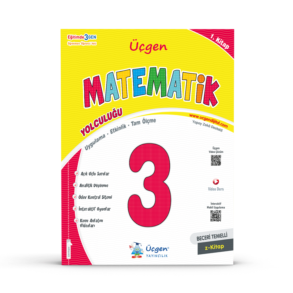 3.SINIF – BECERİ TEMELLİ İLKOKUL SETİ (Türkçe - Matematik - Fen - Hayat - Ölçme ve İzleme - Hafta Sonu) - Görsel 4