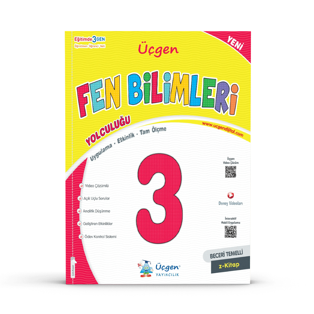 3.SINIF – BECERİ TEMELLİ İLKOKUL SETİ (Türkçe - Matematik - Fen - Hayat - Ölçme ve İzleme - Hafta Sonu) - Görsel 6