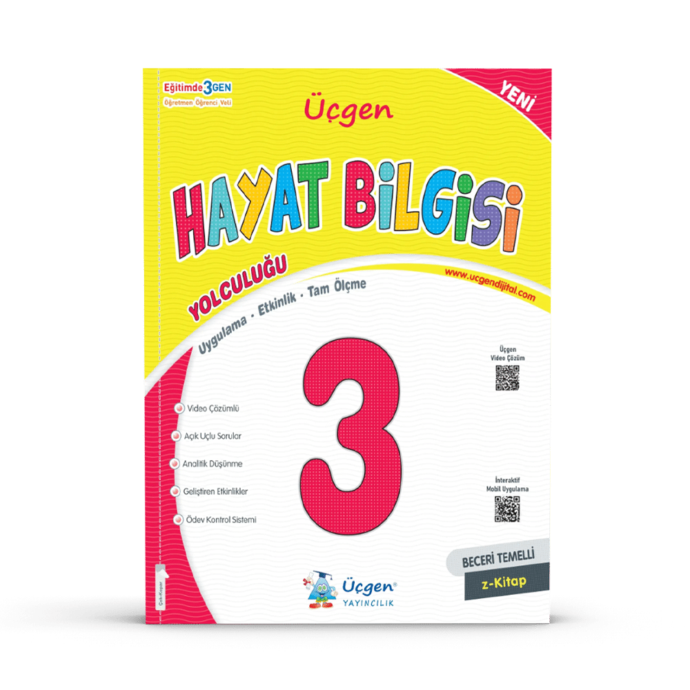 3.SINIF – BECERİ TEMELLİ İLKOKUL SETİ (Türkçe - Matematik - Fen - Hayat - Ölçme ve İzleme - Hafta Sonu) - Görsel 5