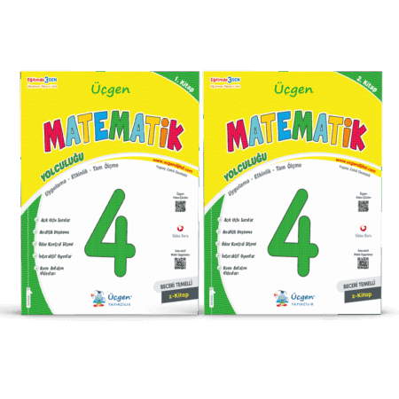 4.SINIF – Beceri Temelli – MATEMATİK Yolculuğu 1. Kitap ve 2. Kitap