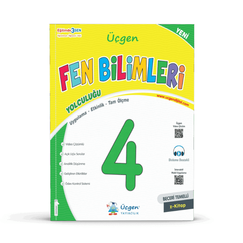 4.SINIF – BECERİ TEMELLİ İLKOKUL SETİ (Türkçe – Matematik – Fen – Sosyal – Ölçme ve İzleme – Hafta Sonu) - Görsel 5