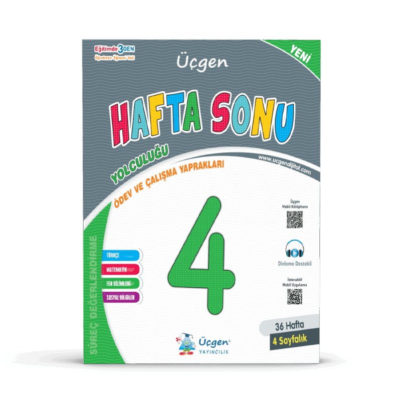 4.SINIF – BECERİ TEMELLİ İLKOKUL SETİ (Türkçe – Matematik – Fen – Sosyal – Ölçme ve İzleme – Hafta Sonu) - Görsel 8