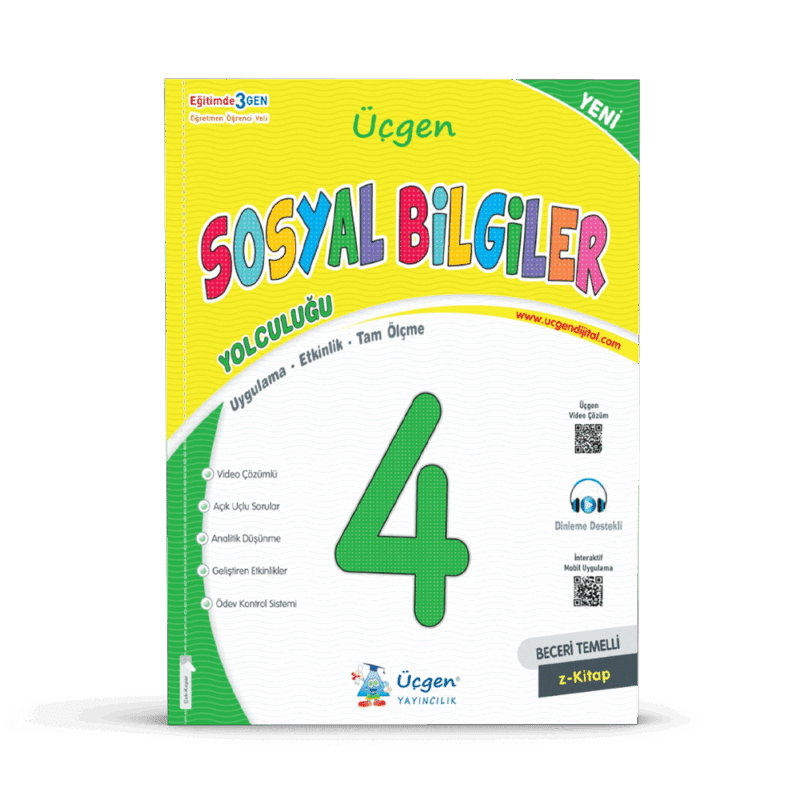 4.SINIF – BECERİ TEMELLİ İLKOKUL SETİ (Türkçe – Matematik – Fen – Sosyal – Ölçme ve İzleme – Hafta Sonu) - Görsel 6