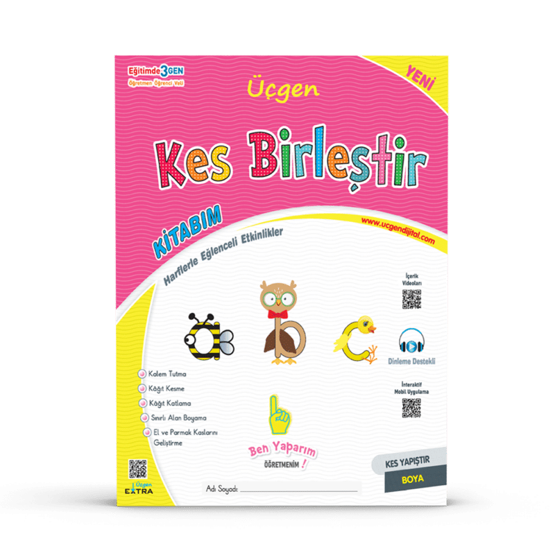 1.SINIF - Kes Birleştir Etkinlik Kitabım