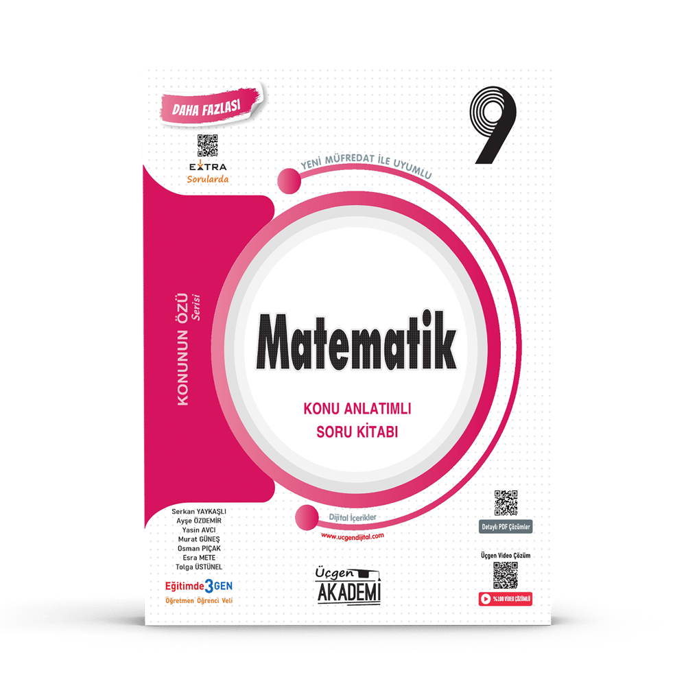 9. Sınıf MATEMATİK - Konunun Özü Soru Bankası