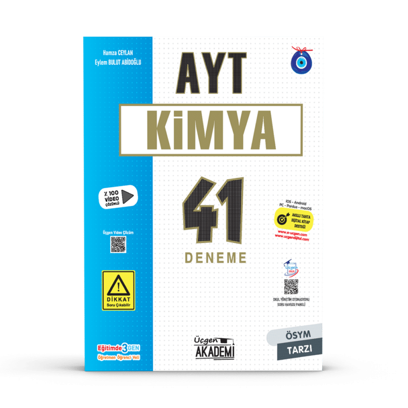AYT - KİMYA - 41 Deneme - 2024