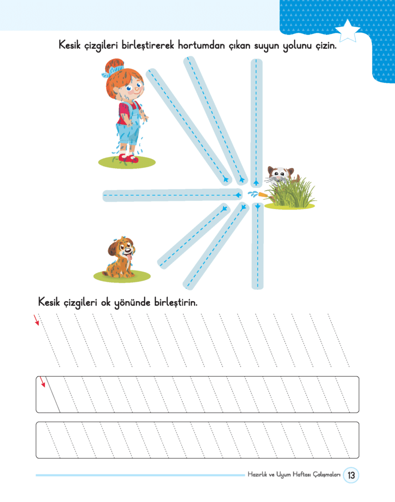 1. Sınıf - Hazırlık Haftası Kitabım - Görsel 6