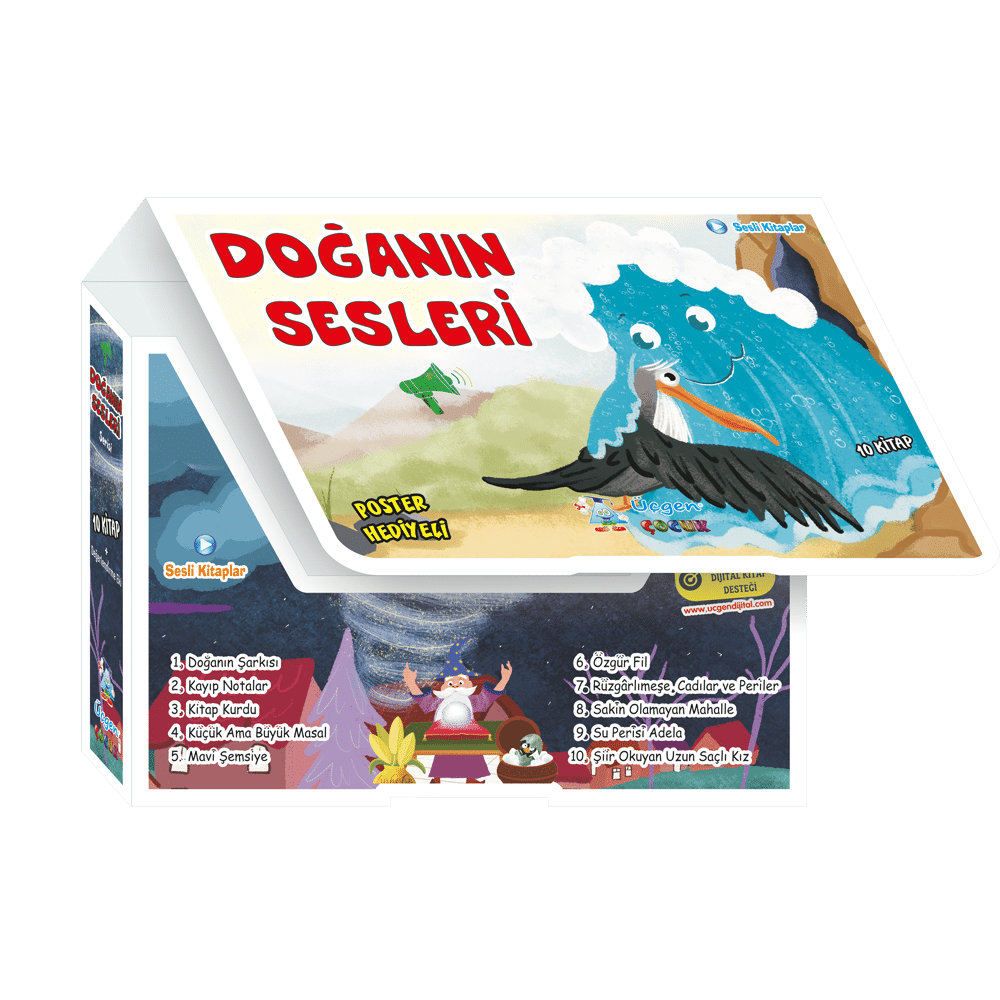 Doğanın Sesleri - Kutulu 10 Kitap