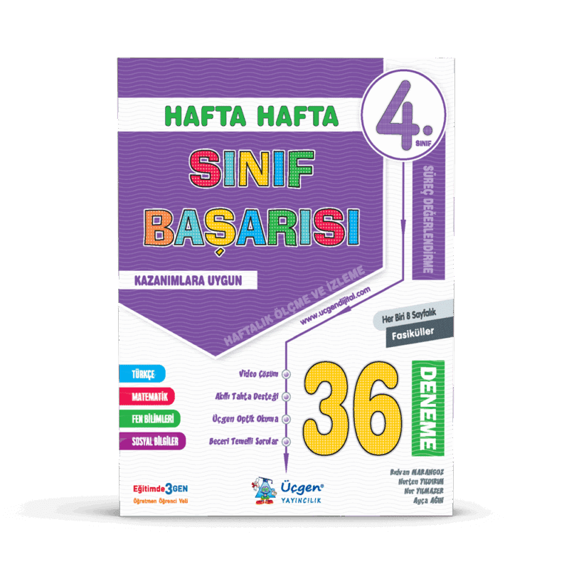 4. Sınıf Hafta Hafta - SINIF Başarısı - 36 Fasikül