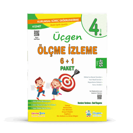 4. Sınıf - PAKET DENEME 7 li + Üçgen Mobil Optik