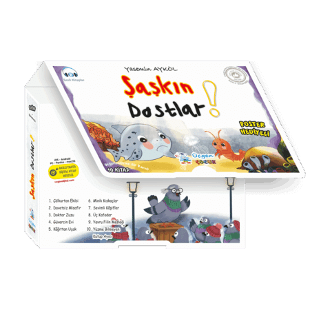 Şaşkın Dostlar - Kutulu 10 Kitap