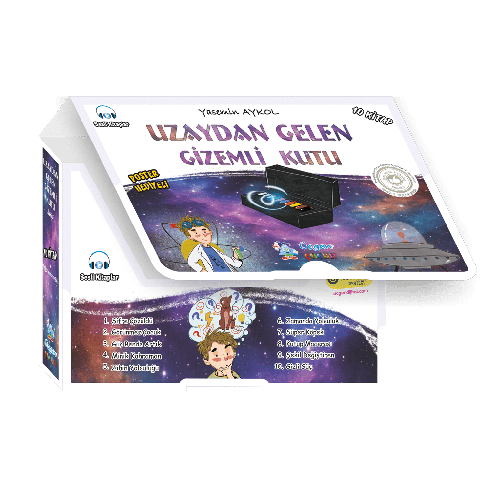 UZAYDAN GELEN GİZEMLİ KUTU - 10 Kitap + Değerlendirme Eki