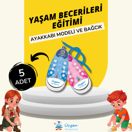 Yaşam Becerileri Eğitimi - Ayakkabı Modeli ve Bağcık Seti